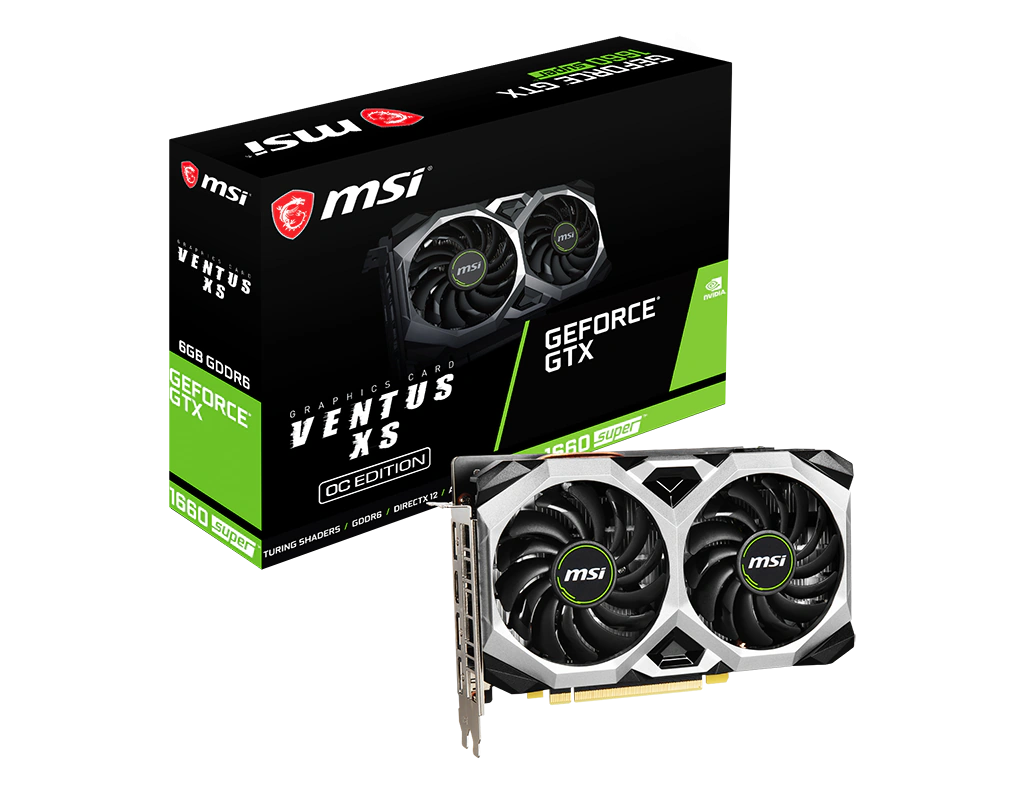 GTX 1660 6GB MSI VENTUS 2X