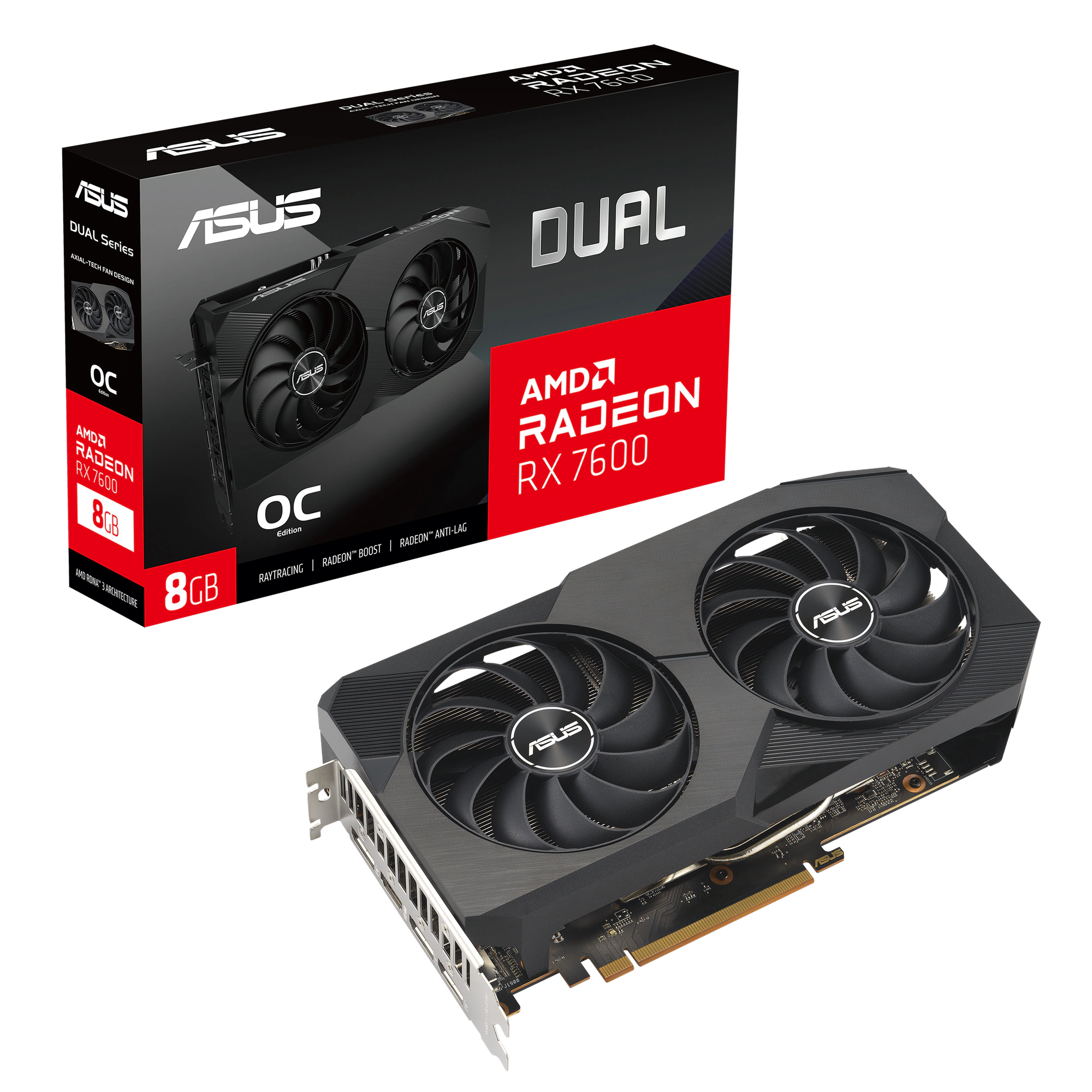 RADEON RX 7600 8GB ASUS DUAL