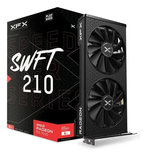 RADEON RX 7600 8GB XFX SWFT 210