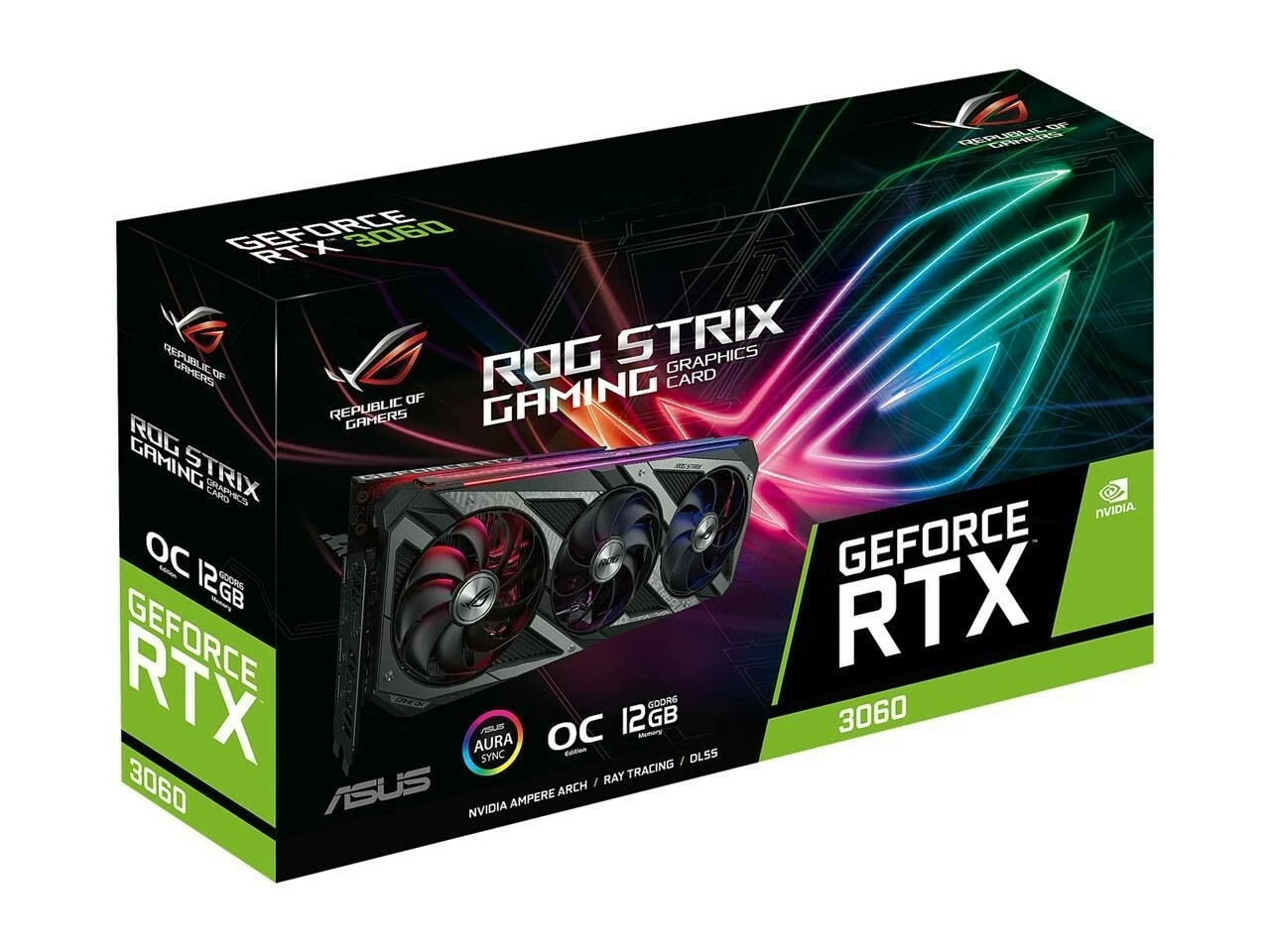 RTX 3060 12GB ASUS ROG STRIX