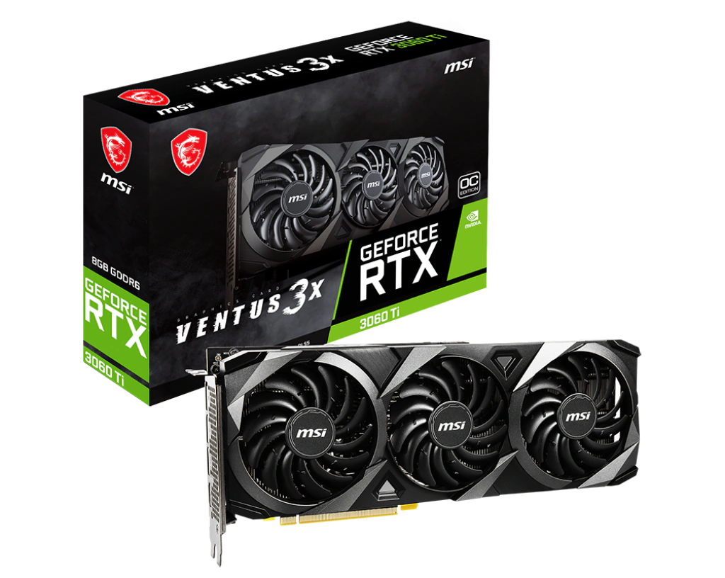 RTX 3060TI 8GB MSI VENTUS 3X