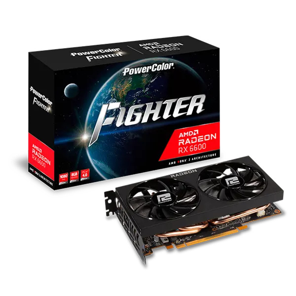 RX 6600 8 GB POWERCOLOR