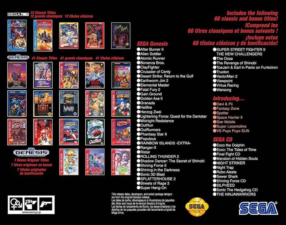 SEGA GENESIS MINI 2
